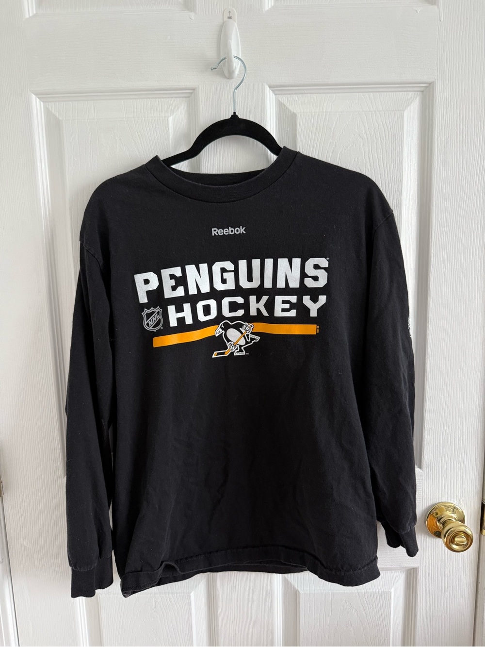 Reebok 2017 Penguins Hockey Stadium Series Long Sleeve Tee